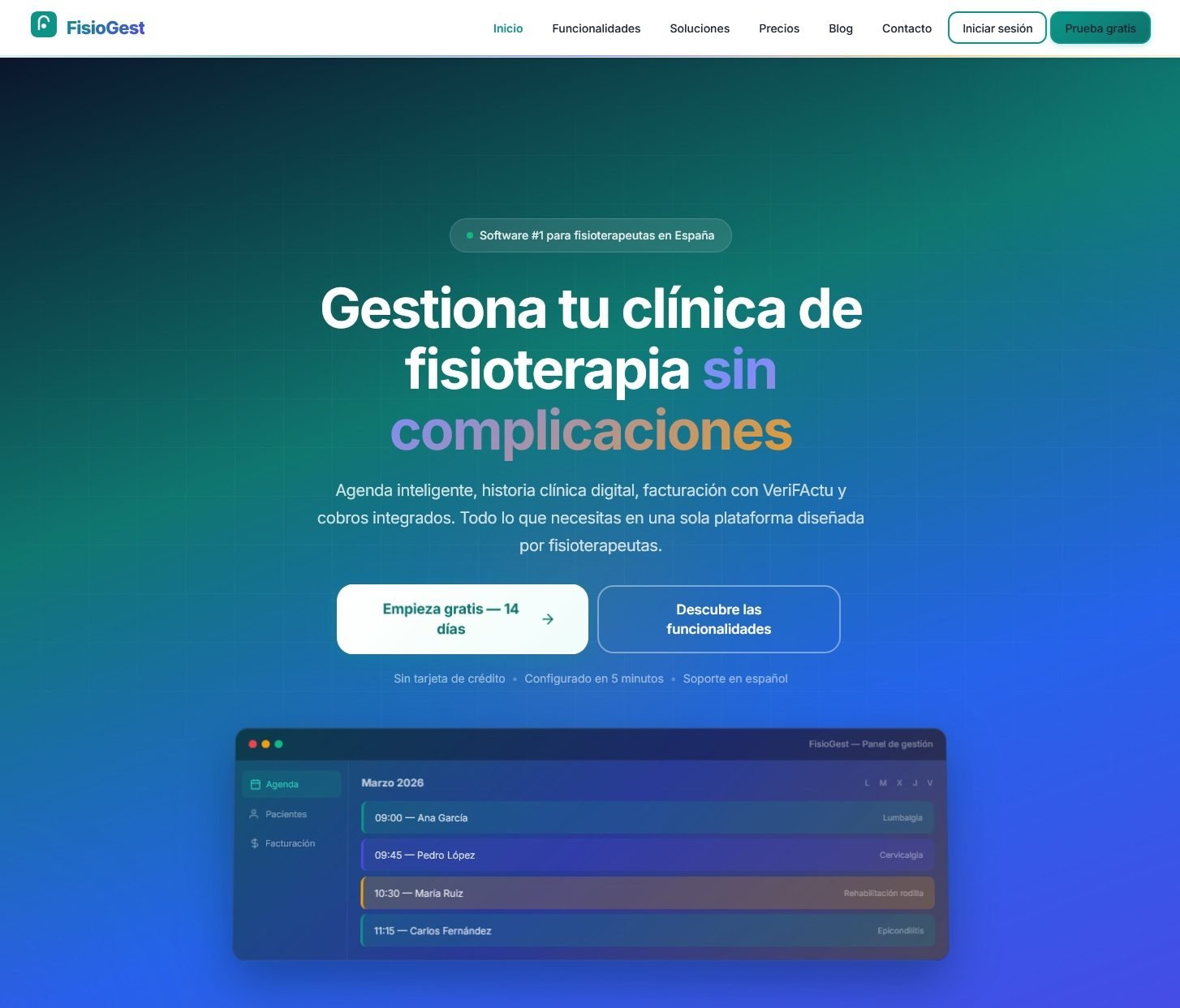 Sistema de reservas online y software de citas a medida