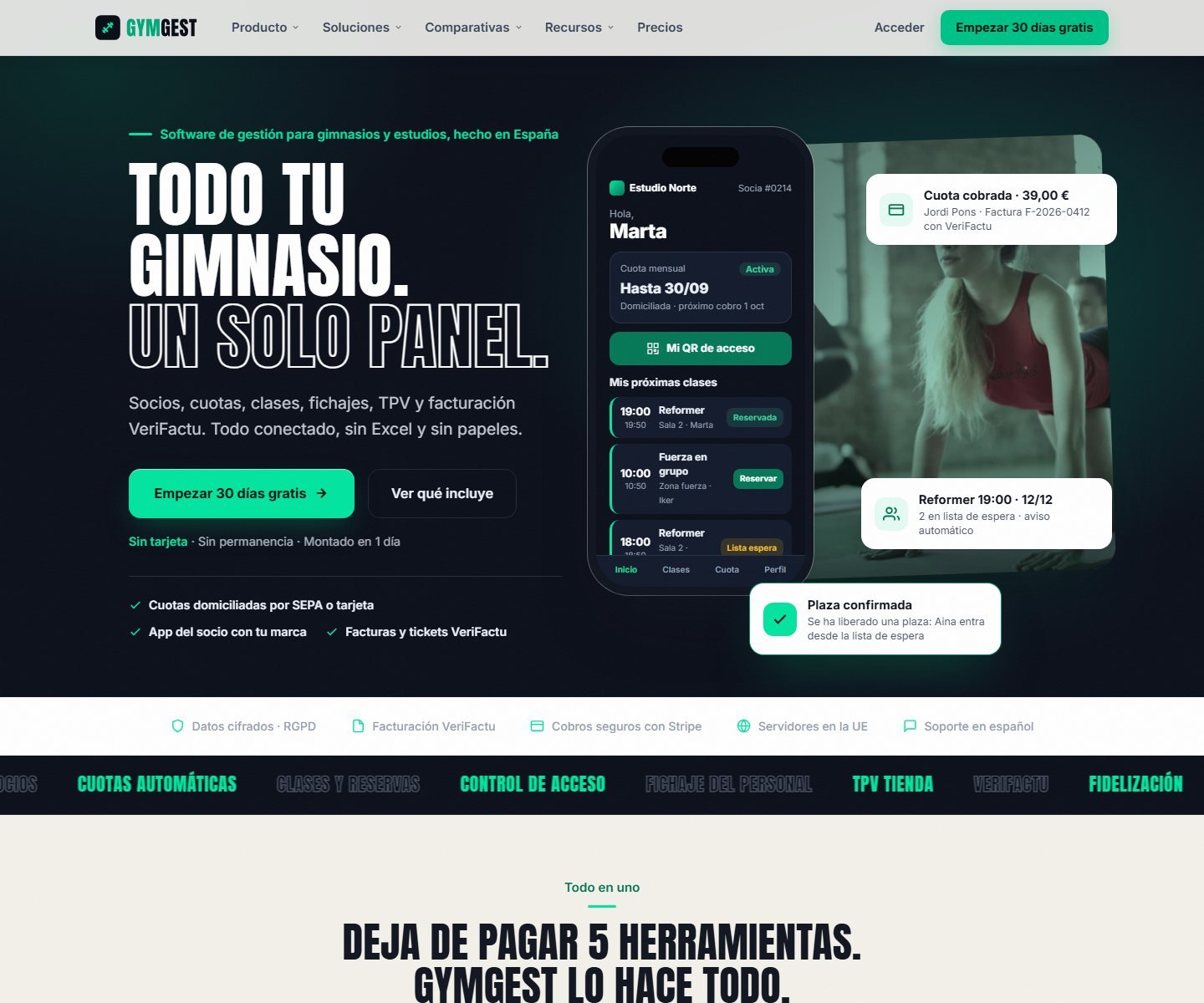 Plataforma online propia (SaaS) a medida