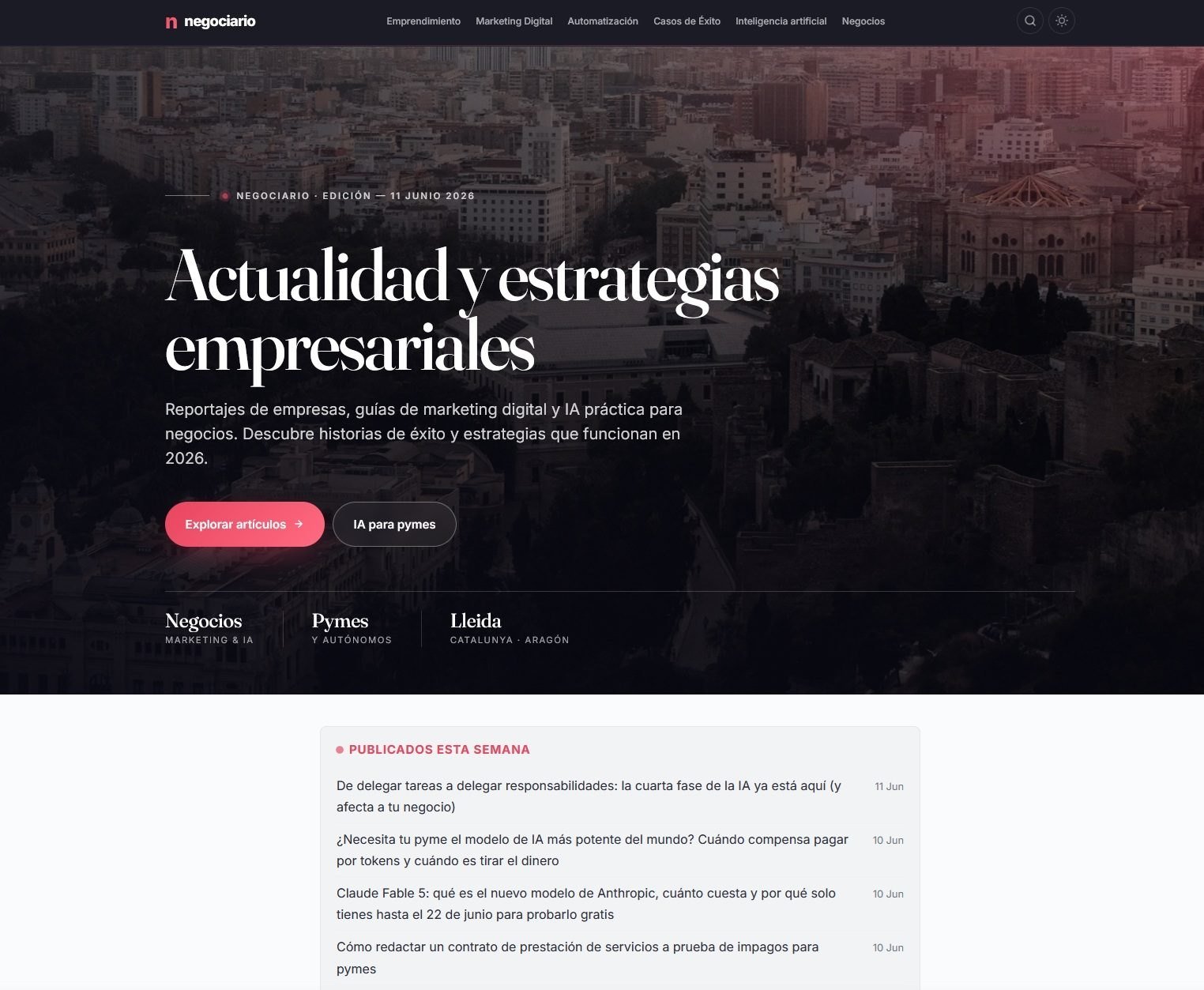 Diseño y desarrollo web a medida para empresas